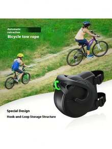 1pc Bicycle Tow Rope, Extendable, Suitable For Mountain Bikes, Parent-Child Design