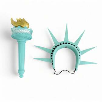 Statue Of Liberty Latex Headband Torch Halloween Party