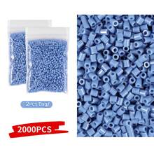 1000/2000/5000pcs 2.6mm Mini Fuse Beads Pixel Puzzle Iron Beads Melting Beads DIY High Quality Handmade Gift - Beans - View 33