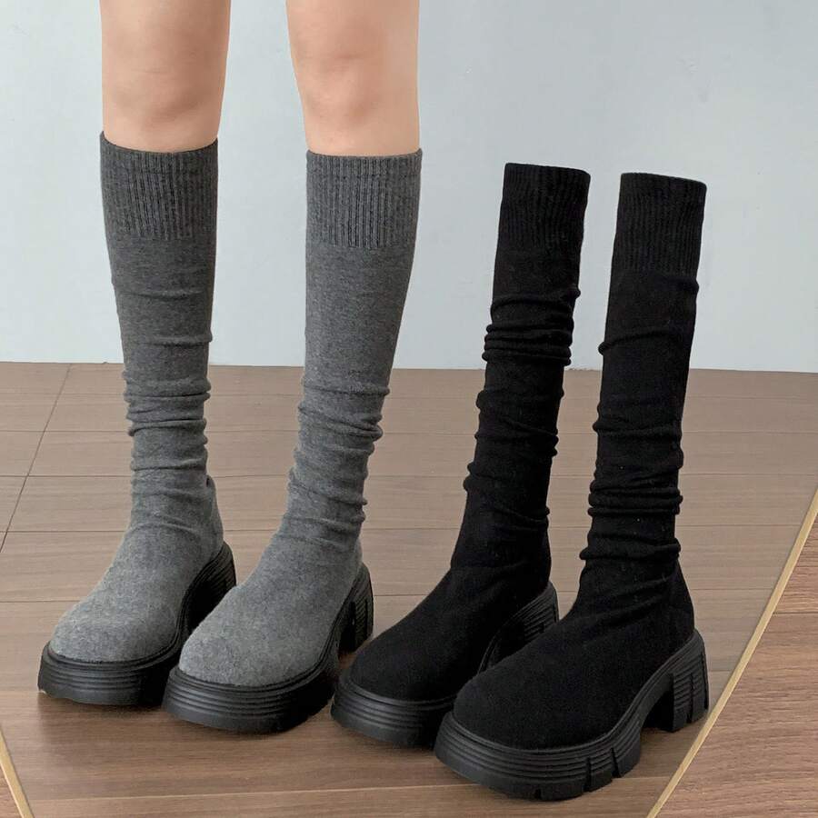 Women Wedges & Flatform - Grey - View 1