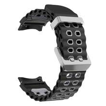 Correa de silicona compatible con Samsung Galaxy Watch 7 6 4 5 Pro de 40 mm y 45 mm, brazalete deportivo suave para Galaxy Watch 4 6 Classic de 43 mm y 44 mm, correa de reloj de moda - Para Galaxy reloj 7/6/5/4 - Ver 27