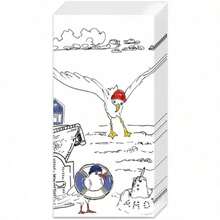 Pocket Tissues 4Ply Facial Tissue Pack 10Count Freshy Mowen 1Pack Only