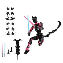 1件 3D列印關節人偶組裝玩具，13關節可動模特兒，3D列印第三代人偶，DIY全身組裝，紓壓裝飾，手工生日禮物，完美禮物，玩具遊戲 - 多色2 - 查看 18