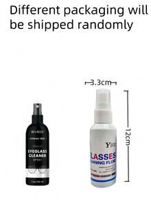 1 bouteille de 1 pièce de 60 ml Nettoyant pour lunettes, un nettoyant d'écran pour téléphones portables, ordinateurs, télévisions, verre, etc. Il est applicable pour Pâques, Noël, Halloween, la Saint-Valentin, la Saint-Patrick, Thanksgiving, le Nouvel An, la Fête du Travail et la Journée de la femme