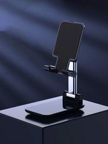 Este suporte de mesa dobrável para celular é perfeito para assistir TV, estudar e trabalhar. É portátil, está disponível em quatro cores e é uma ótima opção de presente de aniversário. - Multicolorido - Ver 8