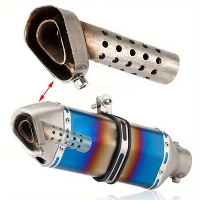 Silenciador de escapamento universal para motocicleta DB Killer para motocicleta AK Silenciador de escapamento Eliminador de ruído e som