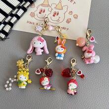 Sanrio Sanrio Series Cute Kitty Melody Mountain Climbing Keychain Bag Charm Keyring