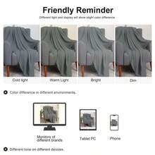 Bargains Pure Cotton Soft Cable Knit Throw Blanket Beige 50" X 70"