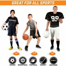 Premium Sports Cones For Agility Training And Drills 20 Pack With Tote In Orange Green Pink Yellow Or Red For Outdoor Indoor Field Workouts And Athletic Performance Enhancement