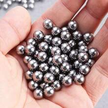 600Pcs 8MM CATAPULT / SLINGSHOT AMMO CARBON STEEL BALL BEARINGS Steel Stainless - Pack of 600 - View 3