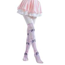 Sahabowi Women's Sheer Tights, Digital Print Designs Stockings-9106 - 多色8 - 查看 1