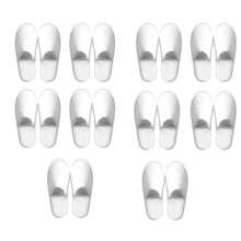 6-10 Pairs Spa Slippers, Non Slip Disposable Slippers For Guest, Washable Reusable, Which Can Be Used As Women Men, House, Indoor, Bathroom, Bedroom, Hotel, Bride Slippers Flip Flops Disposable Slippers Unisex Spa Slippers, Bulk Hotel Slippers, For Guest Use, Non-Slip Sole, Closed Toe, Soft, No Power Supply, Suitable For Bathroom, Weddings, Shoeless Homes