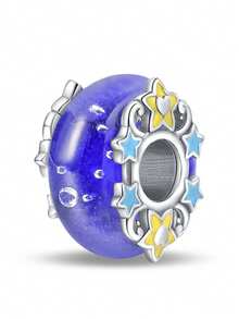 Easvnya 4 Simple DIY Daily Decorative Bracelet Pendants Daily Small Pendant Jewelry Creative DIY Accessories European And American Atmosphere Fashionable And Versatile Small And Exquisite Suitable For DIY Women's Bracelets Women's Jewelry Gifts For Girls And Daughters