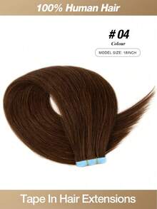 VADES 20 pezzi di extension per capelli con nastro adesivo, capelli umani, lisci e setosi, multicolore, colore 01 nero corvino, 1B nero naturale, 04 marrone, 02 marrone, 12 pollici, 14 pollici, 16 pollici, 18 pollici, 20 pollici, extension per capelli veri umani, Remy, lisci, extension per capelli con nastro adesivo invisibile, colpi di sole invisibili, adatte per saloni professionali, capelli sottili, extension per capelli da donna, costumi di Halloween da donna, look naturale di alta qualità per capelli, aggiunge volume e lunghezza.