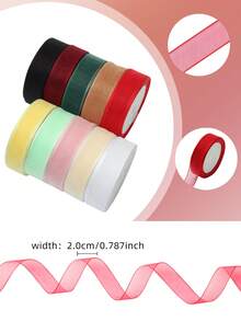 10 piezas Elegante Set de Decoraciones de Moños DIY para Regalos, Flores Hechas a Mano, Moños de Cinta de Satén Simples, Perfectos para Bodas, Cumpleaños, Fiestas