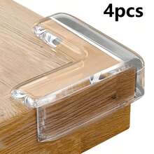 4/8/16/24 piezas Protectores de esquina de mesa anti-colisión, cubierta protectora de esquina de escritorio, protección de esquina anti-colisión, protectores de esquina transparentes de seguridad - Protector de esquina de alta resistencia adhesiva para mesas, muebles, vidrio, gabinetes y talla grande