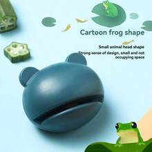 Pedra de Amolar Portátil e Mini Cartoon Sapo, Afiador de Faca e Tesoura, Adequado para Acampamento e Caminhada ao Ar Livre