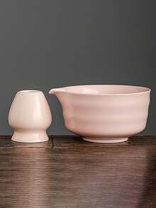 2pcs 500ml Multi-Style Threaded Ceramic Matcha Bowl, Tea Set, Matcha Making, Dessert Pastry Making, Tea Making Tools, Easy To Carry And Use Japanese Tea Ceremony Bowl For Business Meeting Art Appreciation Travel And Leisure Occasions - Multicolor - View 2