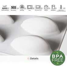 Sea Shells Mousse Mold,Olive Shaped Mold For Fondant Cake Decoration French Dessert Truffle Pudding Jelly Cheesecake (12-Cavity)