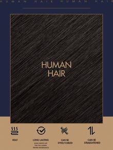 1 件 Remy 真人发片 3/4 纬纱金色棕色黑色 100% 巴西真人发片 12 英寸 - 24 英寸 5 片夹式接发无缝自然直发完美适合长发接发、接发直发纹理自然发片接发 - 彩色 - 查看 8