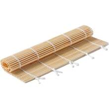 Sushi Tools FUNGYAND Bamboo Sushi Rolling Mat With 2 Pairs Of Chopsticks Natural Bamboo 9.5"X9.5" 2 Pcs Sushi Making Kit - 預設 - 查看 5