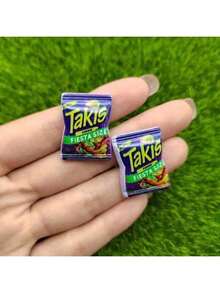 10pcs20pcs Resin Miniature Snack Bags, Accessories For Blyth Ob11 Dolls (Note: Product Is Plastic, Not Magnet!) Random Style 10pcs - Multicolor - View 8