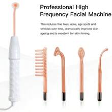 高频面部美容仪，便携式护肤棒，护肤按摩器，高频礼盒套装，送给女性的最佳礼物 - 查看 8