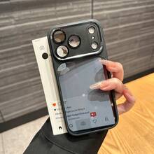 【よく売れる】I99 革新的AIカメラキー対応 i Phone 17 Pro Max カバー, 高度な フロスト仕上げ 360 ° カメラガード付き, i Phone 16 Pro/14 Pro/15/13/12 エリートエディション専用衝撃吸収ケース, モバイルセキュリティ, デバイス安全, 洗練されたデザイン, プレミアムルック, 強化エッジ, 高品質仕上げ, 衝撃吸収カバー, スマートフォン所有者, i Phoneユーザー向け - ブラック - チェックする 2