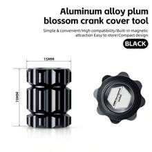 WEST BIKING Crank Tool - For Mountain Bike/Road Vehicle Removal Tools | Aluminum Tooth Disc Wrench