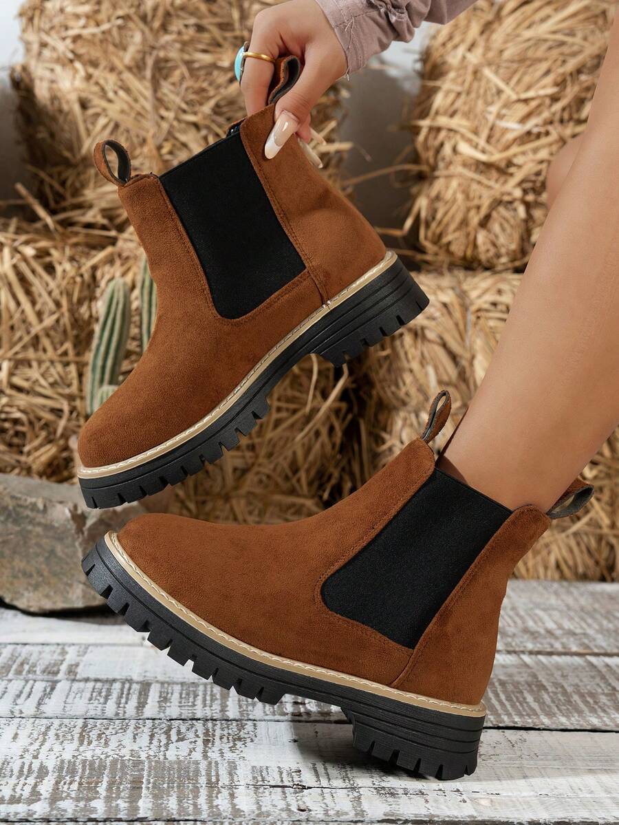 Black Velvet Women's Ankle Boots, Suitable For 11 Holidays Lace-Up Round Toe Casual Sneakers, Synthetic Leather Upper, Fabric Lining And Insole, Suitable For All Seasons Fashion Streetwear Style, Ideal Gift