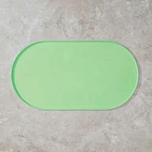 1 件猫喂食垫，防滑、防水、防溢出设计，椭圆形宠物食品垫，带有凸起的边缘和喂食孔 - 耐用易清洁的表面，适用于干湿食物，防刮垫，适用于猫/狗碗、多宠物家庭、狗主人 - 彩色 - 查看 19