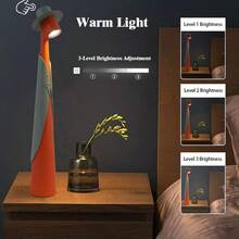 1 Stück LED Tischlampe, wiederaufladbar, lange Akkulaufzeit, tragbare Tischlampe, nordischer moderner, minimalistischer Stil, geeignet für Wohnzimmer/Schlafzimmer/Nachttisch Dekorative Tischlampe