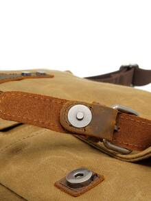 Bolso de hombro estilo retro americano para hombre, bolso de mensajero casual, bolso cruzado, bolso para laptop