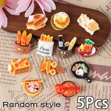 1/2/3/5/9/10/12/15 piezas Juguetes de comida realistas y adorables como palitos de pan, langosta, filete DIY, decoración encantadora para la cocina, oficina, pizarra, lavavajillas, decoración del hogar, regalo del Día de San Valentín, regalo para amigos y familiares