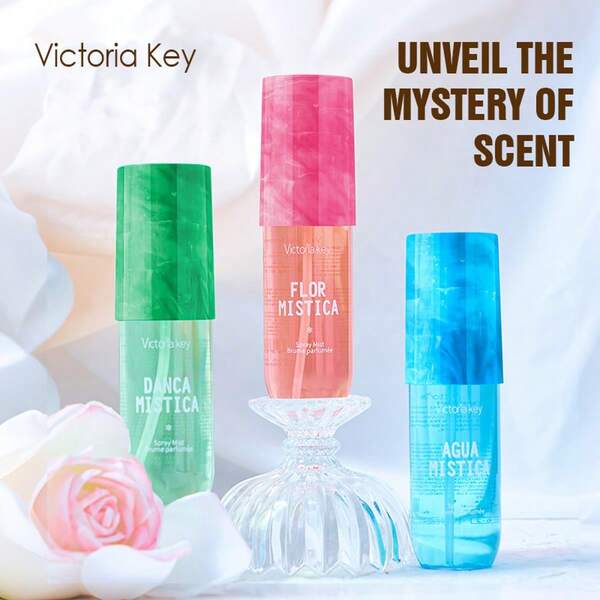 Charming Alluring Fragrance For Men & Women, Body & Hair Fragrance Spray, Original Scents Of Orchid, Lily Of The Valley, Oud, Long-Lasting Elegant Aroma, Fresh Floral Fruity Scent, Gift For Friends, Halloween Date Night