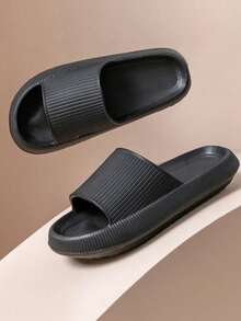 Comfortable Slippers For Women, Summer Outdoor/Indoor House Bathroom Non-Slip Durable Couple Home Slippers, Men Sandals