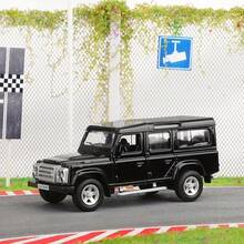 Burago RMZ仿真1:36合金路虎卫士合金汽车模型儿童玩具车摆件回力车模可开门生日礼物 - 彩色 - 查看 9