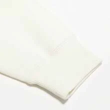 Puma 休闲套头连帽长袖针织运动衫，男女情侣运动卫衣 63115387 - 暖白 - 查看 2