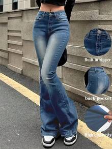 QMHWYA Women Jeans - Light Wash - View 5
