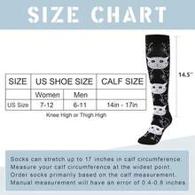 Junely Compression Socks For Women Knee High Socks For Running Athletic Nurses Work Support Travel Flight Sports-9579 - Nhiều màu3 - Xem 6