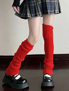 1 par de calentadores de piernas para mujer, calcetines de elefante para mujer, calcetines sueltos, calentadores de piernas de punto, calcetines largos de punto acanalado, calcetines altos cómodos, calcetines de estilo universitario para rodilla y pantorrilla, calcetines largos por encima de la rodilla para mujer, calcetines largos de punto con burbujas, adecuados para diversos atuendos diarios