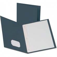 Oxford Fólder Con 3 Broches, Doble Bolsa Interior, Caja Con 25 Piezas, Color Verde, Tamaño Carta 57703 - Azul Oscuro - Ver 10