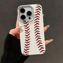 Funda de Teléfono Suave Mate con un Diseño Creativo de Béisbol y Superficie Texturizada, Creada con Tecnología de Impresión UV, Ofrece Protección de 360 Grados, Compatible con Apple  Serie 11 a 16, Perfecta como Regalo de Cumpleaños. - Estilo 1 (1 pieza) - Ver 8