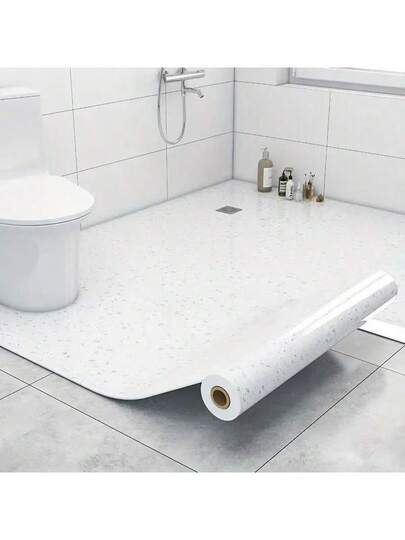 Roll, Glossy Marble Wallpaper, Ceramic Tile Vloer Stickers/3d Wand Stickers, Self Adhesive PVC Waterproof Oil Proof, Ceiling Tiles DIY ation Wallpaper Rolls, Living Room, Kitchen, Bedroom Home Bathroom view 6