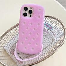 【よく売れる】DIY かわいい おもしろい クリエイティブ ホローホール 通気性 i Phone air 17 17pro 17pro max16 15 14 13 Pro Max 対応 カメラプロテクター 耐熱 超軽量 スマホケース - イエロー - チェックする 4