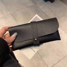 1 Piece/2 Pieces High-Appearance Minimalist & Portable Sunglasses Case, Premium Anti-Pressure Foldable Eyewear Storage Case. It Symbolizes The Delicacy Of Daily Travel, The Peace Of Mind In Outdoor Sun Protection And The Convenience Of Storage And Organization. Suitable For People Pursuing A Quality Life For Daily Use,