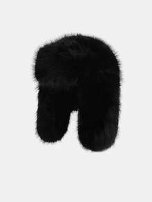 قبعة شتوية فرائية يمكن ارتداؤها من قبل الجنسين، قبعة فرو صناعي دافئة ومقاومة للرياح، مناسبة للتزلج والتنزه والاستخدام اليومي، هدية لحفلة عيد الميلاد