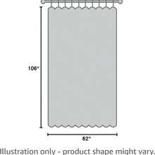 2 piezas de cortinas impermeables y bloqueadoras de luz con forro aislante por capas, adecuadas para salas de estar, dormitorios, baños y decoración del hogar, y también aplicables para decoraciones de Halloween y Navidad, decoración de habitaciones