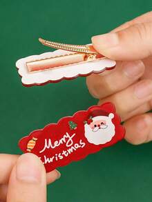 5 قطع من دبابيس شعر كيوت بشكل حلوى عيد الميلاد، تتميز بعناصر عيد الميلاد مثل بابا نويل وشجرة عيد الميلاد والرجل الثلجي والغزلان والأجراس والحلوى والفيونكات، دبابيس أكريليك كرتونية، دبابيس شعر جانبية، هدايا عيد الميلاد، أغطية رأس عيد الميلاد، ديكورات عيد الميلاد 2025، أدوات تصوير للاحتفالات، هدايا عيد الميلاد، زينة عيد الميلاد، ديكورات حفلات، عيد الميلاد للعائلات، للاستخدام خلال عيد الميلاد.