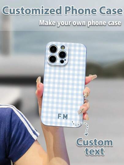 1 Stück individuell anpassbare weiße TPU-Handyhülle mit Buchstabenmuster, kompatibel mit iPhone/passende Handyhüllen/Handyhüllen mit Schlüsselband/Handgelenk-Handyhüllen/lustige Handyhüllen/Android-Smartphones///OPPO/Galaxy A51 4G/Galaxy A52/A52s 5G/Galaxy S23 Ultra/Galaxy A13 4G/Galaxy A12/Galaxy S22 Ultra/OPPO A54/Galaxy A54/ 16 Pro Max/Galaxy A04E/Galaxy A05S/Galaxy A34/Galaxy S24 Ultra 5G/Redmi Note 13/Galaxy A14/Galaxy A32 4G